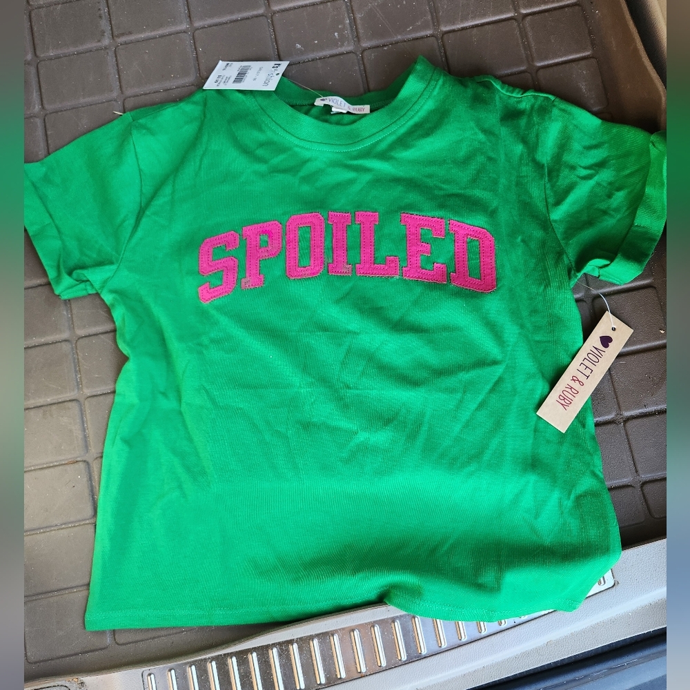 It's Fashion Girls "Spoiled" Tee NWT